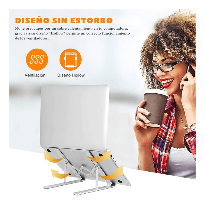 Soporte para NoteBook Fiddler Plegable6