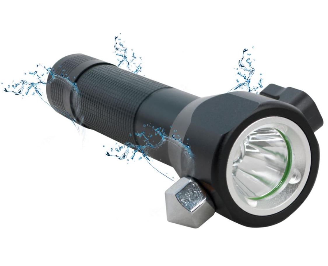 Linterna Powerlab LED Magnética Seguridad1