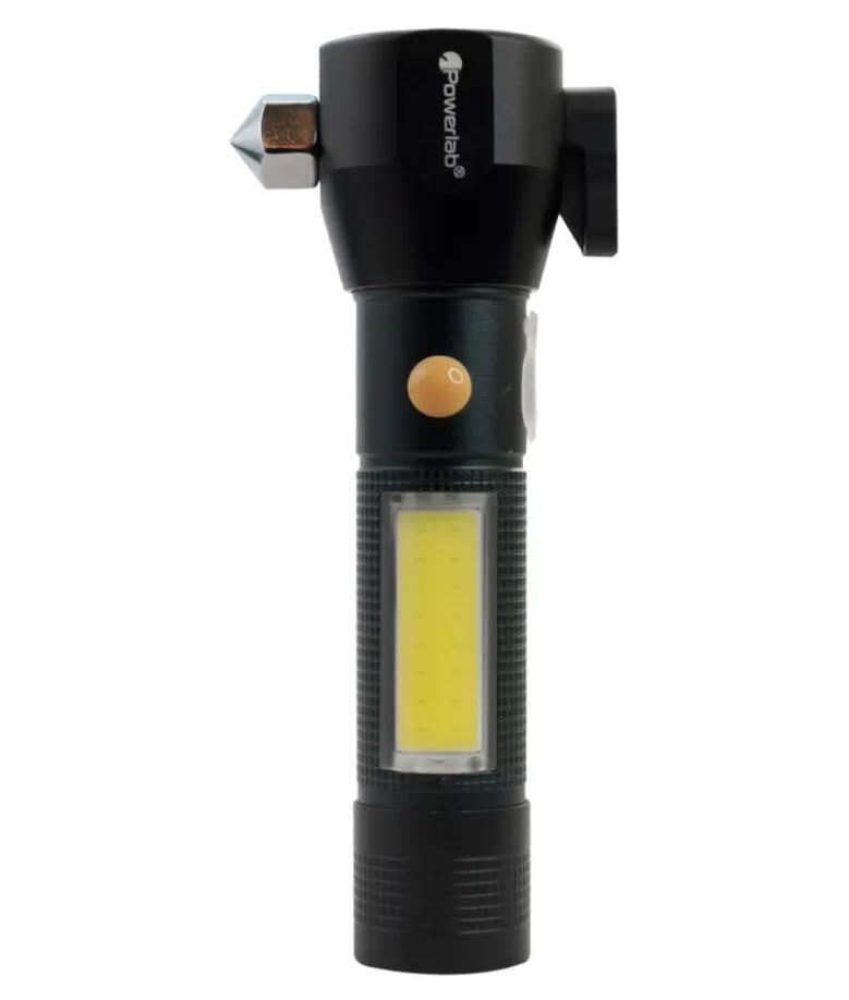 Linterna Powerlab LED Magnética Seguridad3