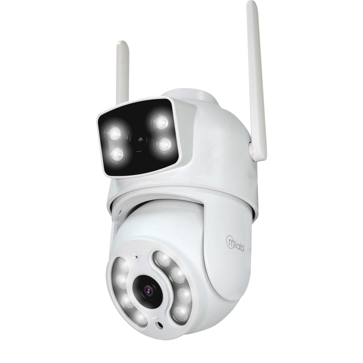 Cámara IP Mlab Wi-Fi Dual Lens 1080p IP65 Exterior3