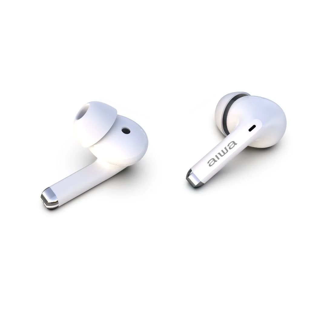 Audífono Bluetooth TWS Aiwa AW-TWSGPRO Pantalla Blanco4