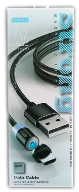 Cable EZRA USB a microUSB Magnético | MundoTecno