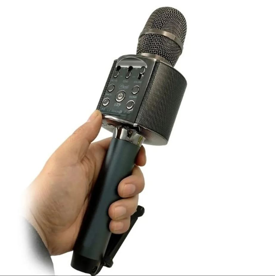 Micrófono Karaoke Mlab Lil’ Voice Fun+ Bluetooth/TWS Negro2