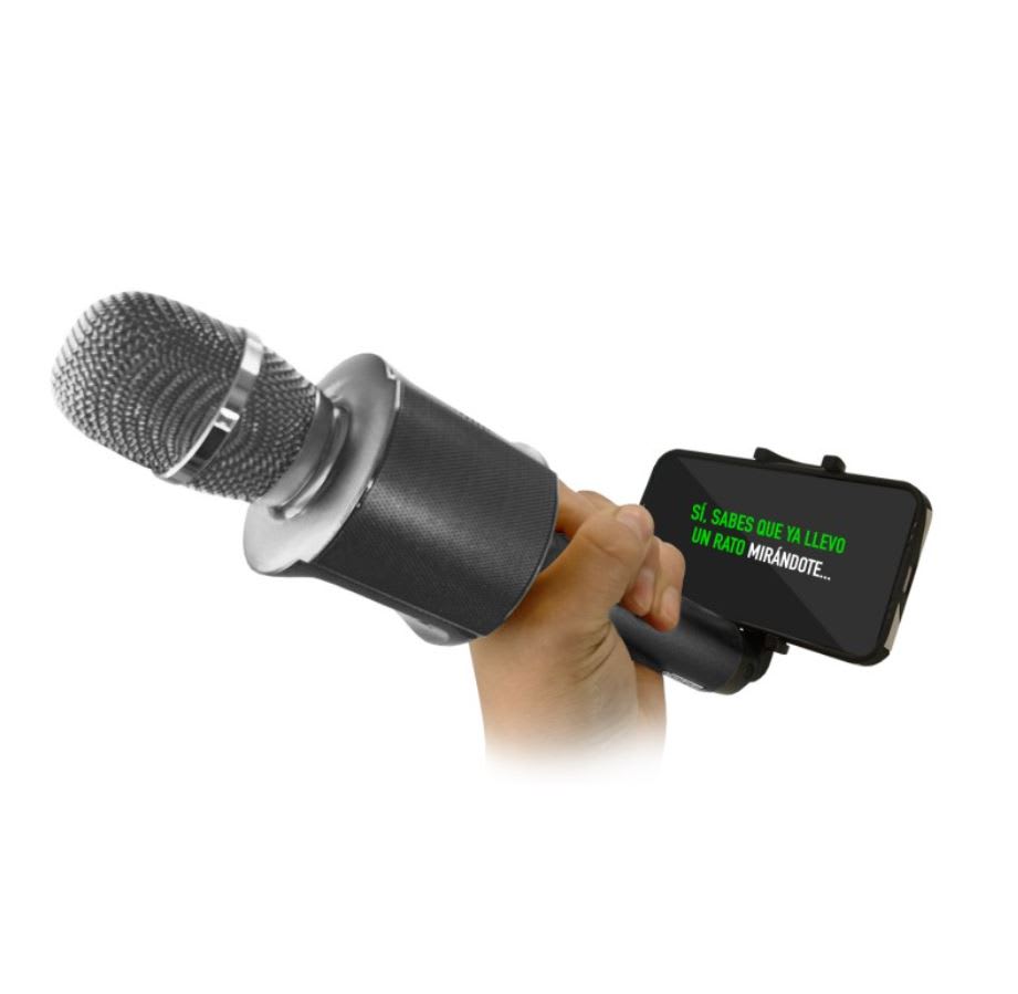 Micrófono Karaoke Mlab Lil’ Voice Fun+ Bluetooth/TWS Negro3