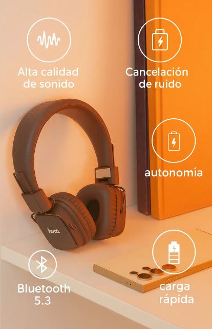 Audífono Bluetooth hoco. W565