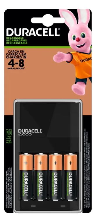 Cargador de Pilas Duracell CEF-141