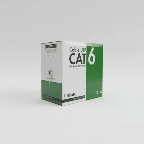Cable de Red Cat.6 Ulink 23AWG CCA 100m Exterior1
