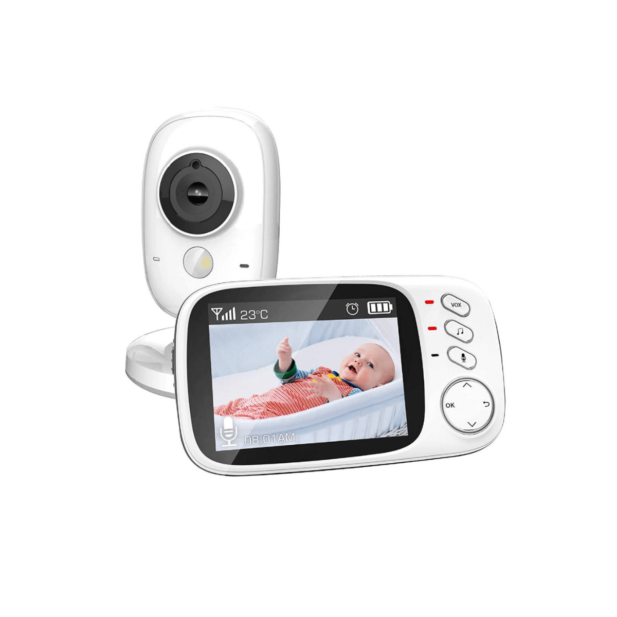 Cámara Monitor Inalámbrica Para Bebes Con Micrófono DBG11681