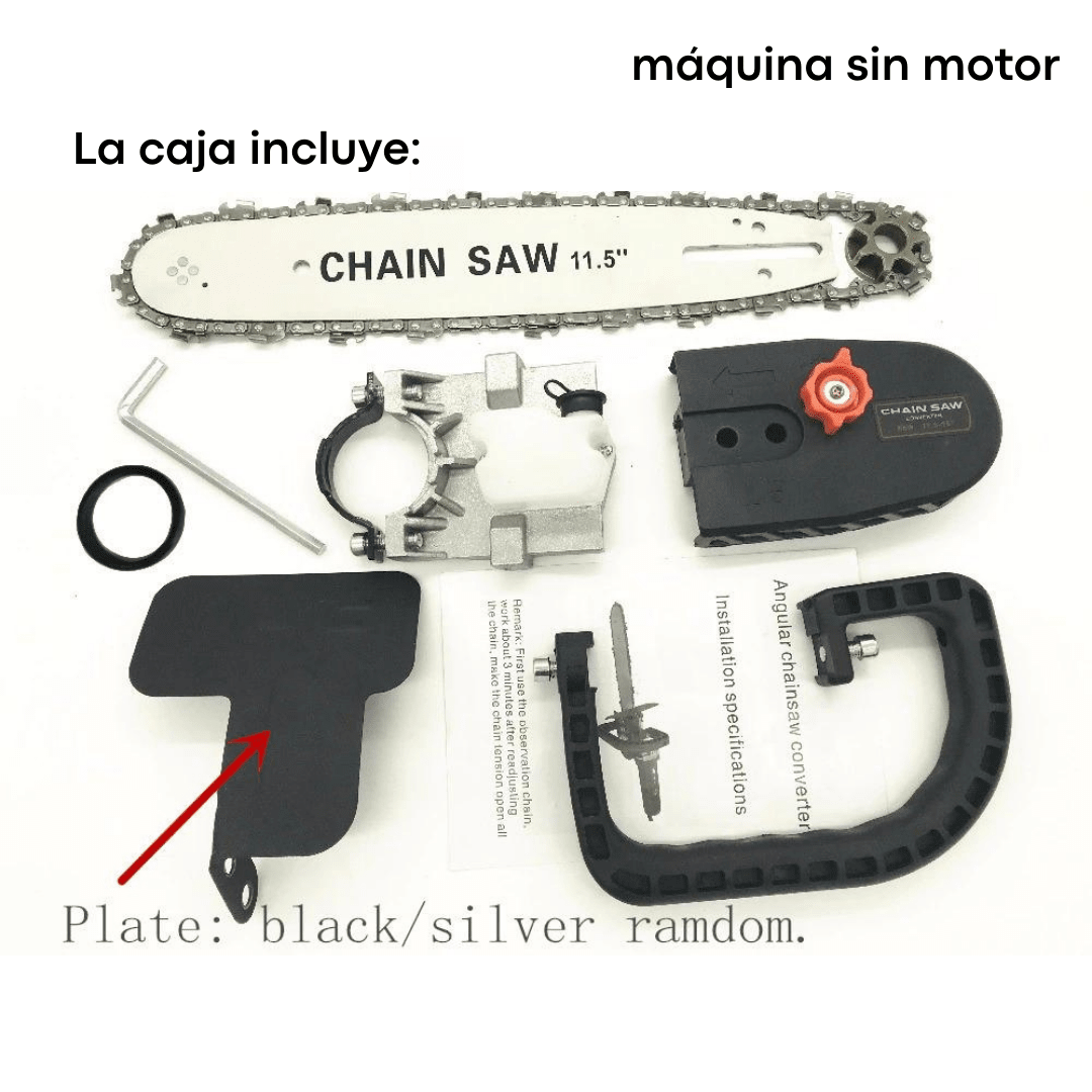 Adaptador Motosierra para Esmeril Angular 11.5