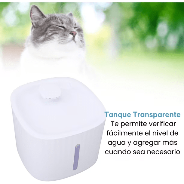 Bebedero Automático para Mascotas Incluye Filtro Agua4