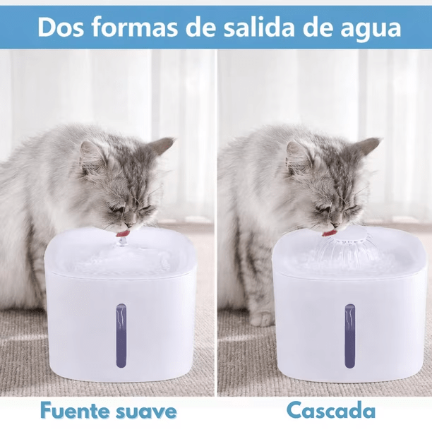 Bebedero Automático para Mascotas Incluye Filtro Agua5