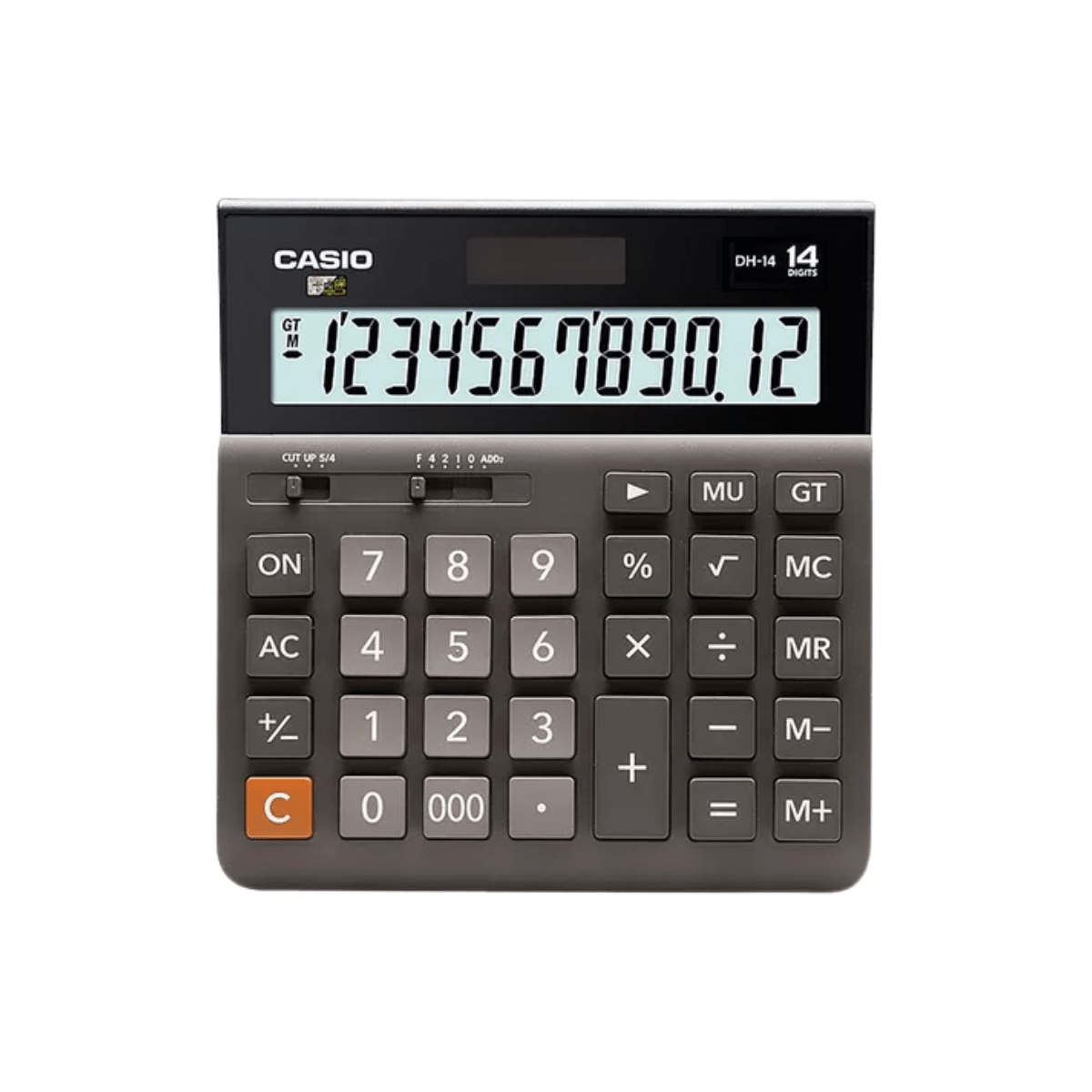Calculadora Casio DH-14 Escritorio Negra1