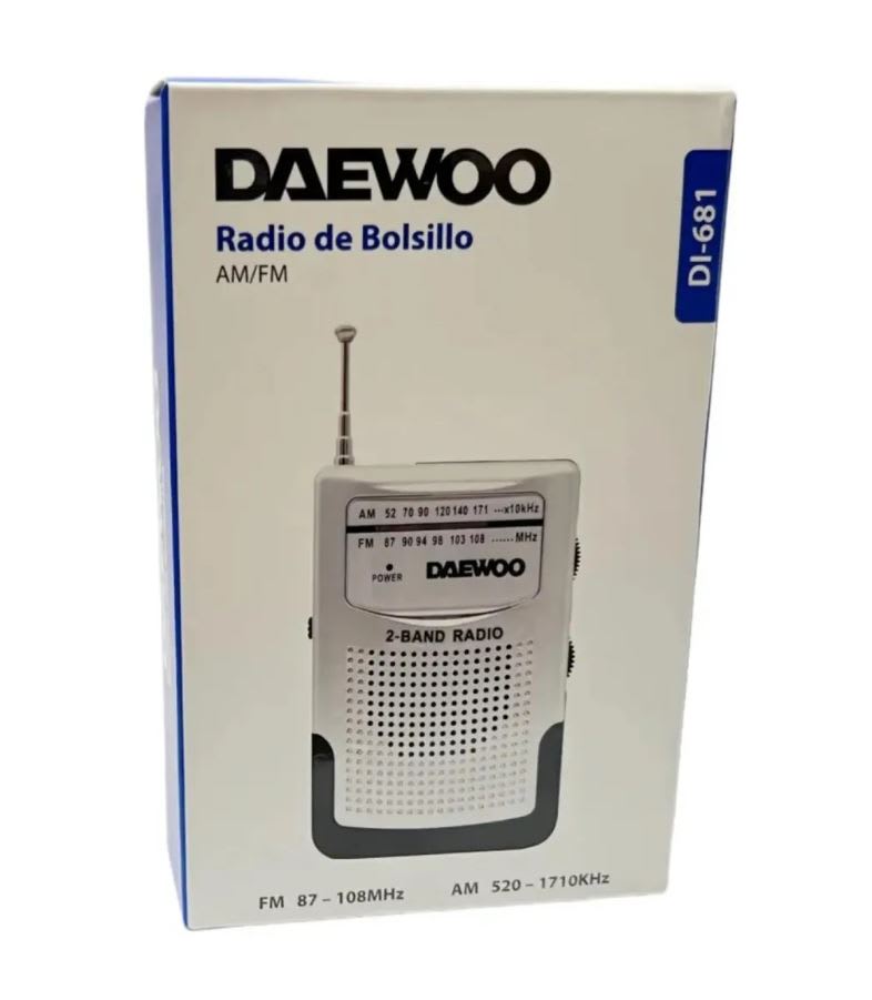 Radio de Bolsillo AM/FM DI-6814
