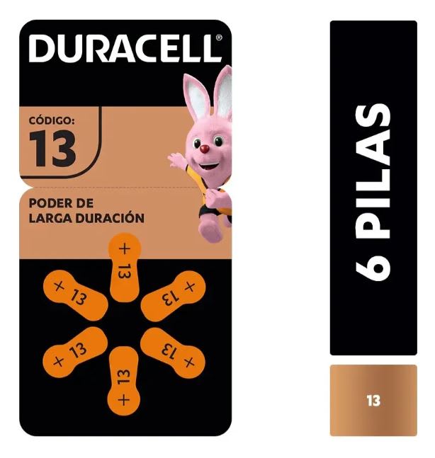 Pila Zinc-Aire Duracell N°131