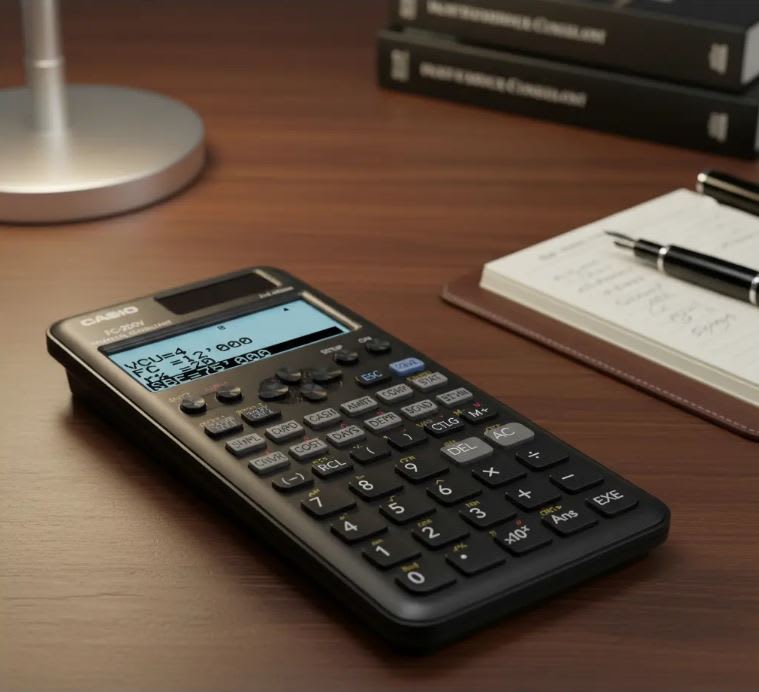 Calculadora Casio FC-200V Financiera Segunda Edición5