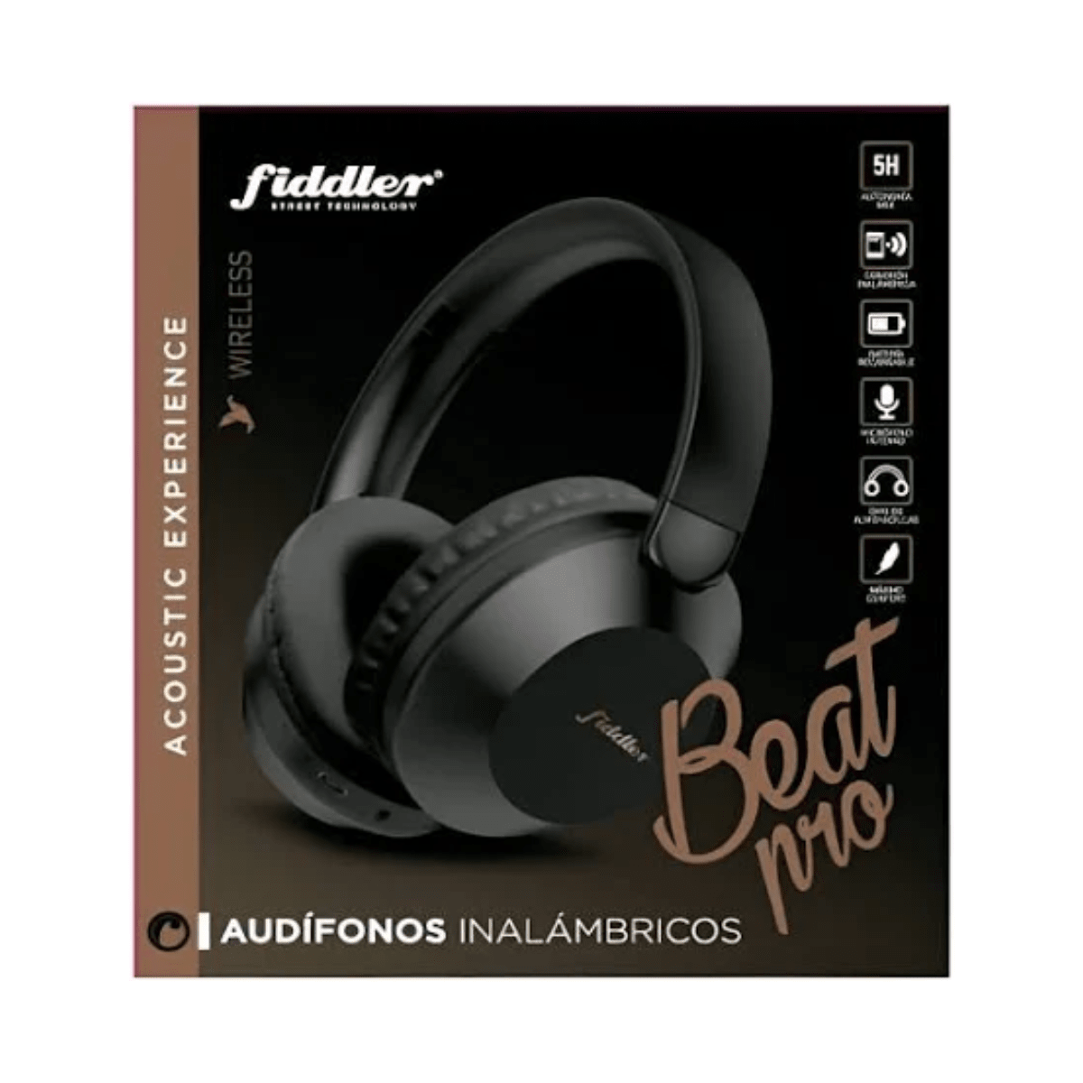 Audífono Bluetooth Fiddler Beat Pro FD-B68PRO1