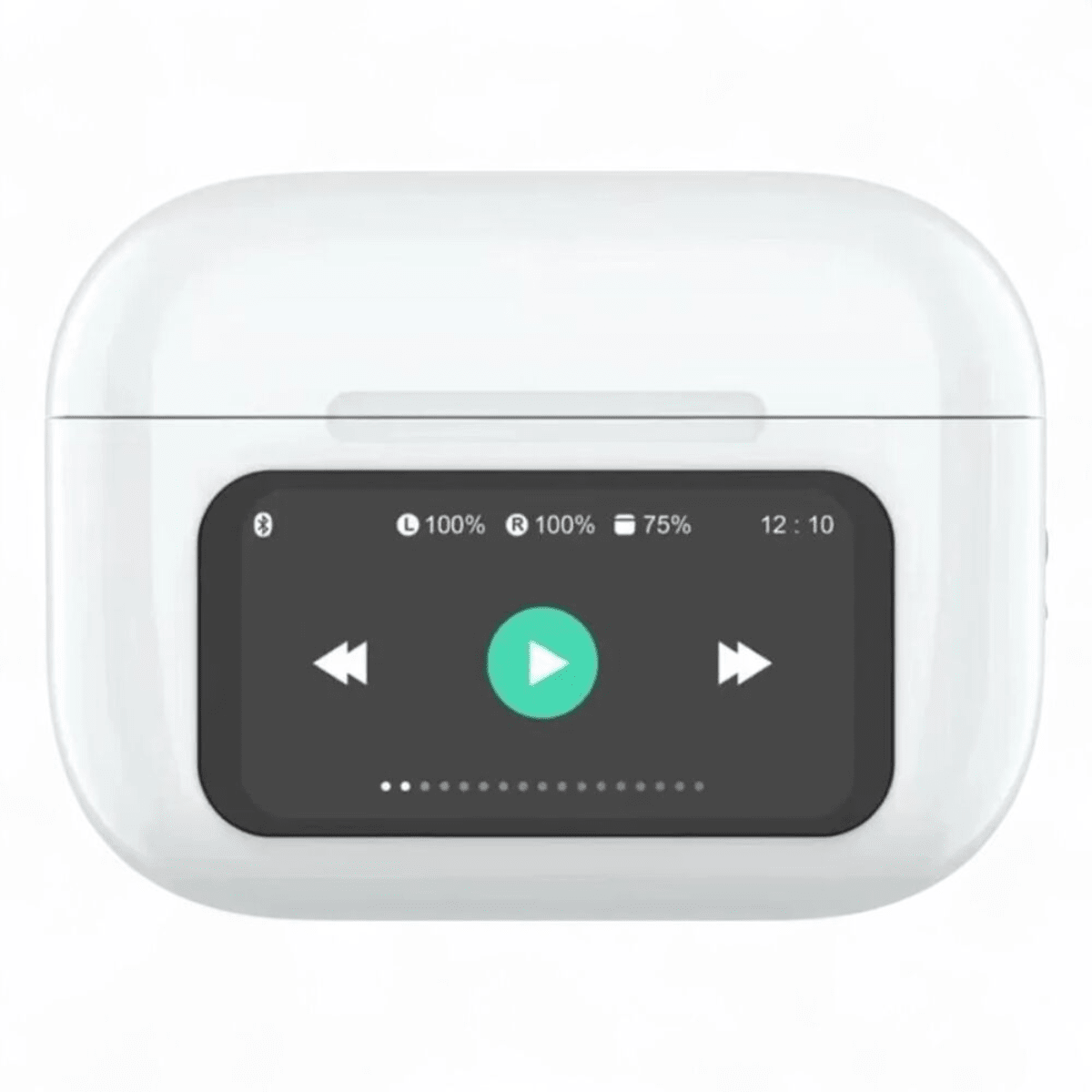 Audífono Bluetooth TWS Fiddler Pantalla Touch FD-T94