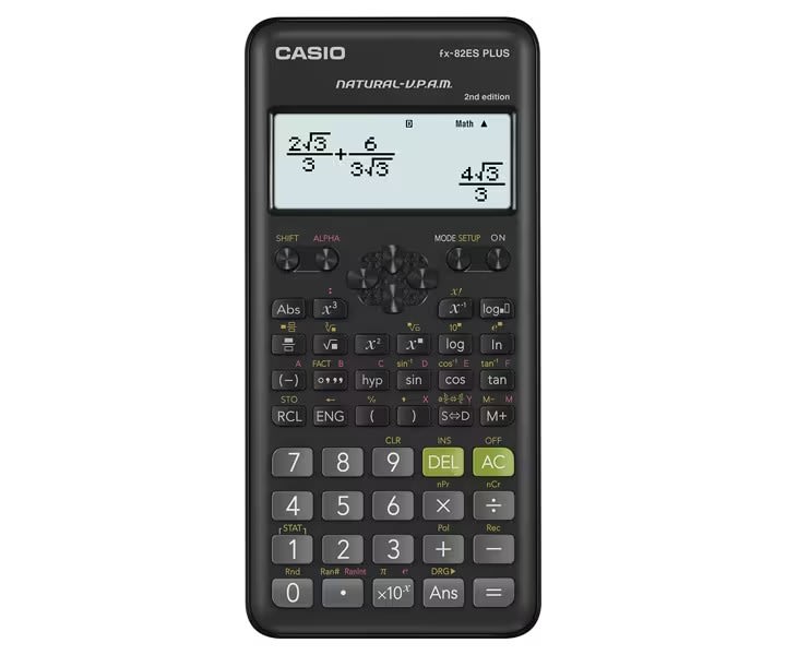 Calculadora Casio FX-82ES Plus Científica Segunda Edición1