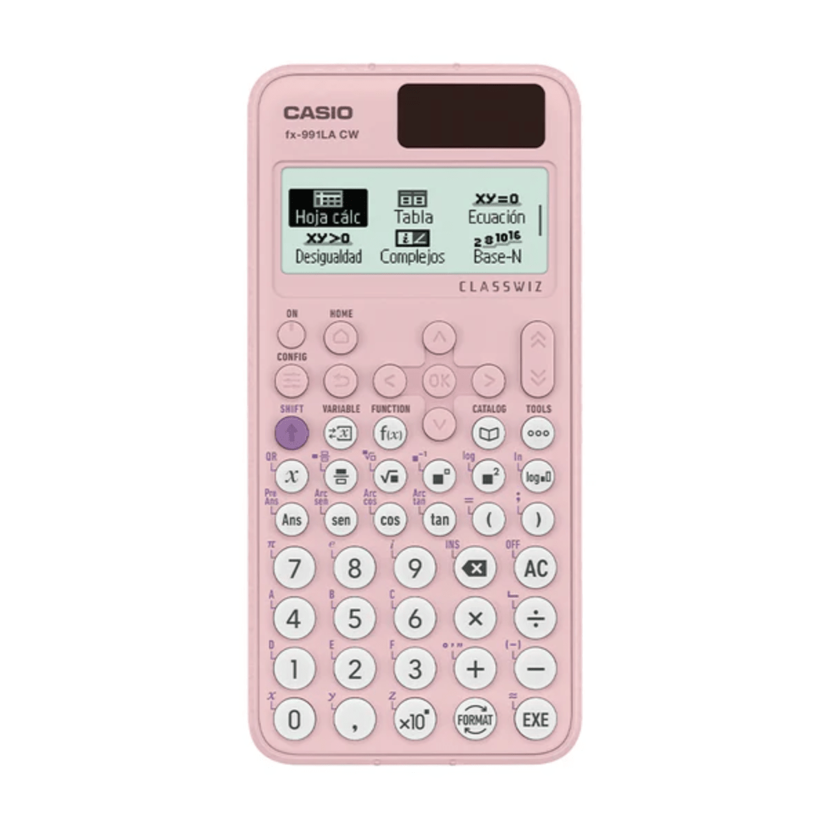 Calculadora Científica Casio FX-991LA ClassWiz Rosado1