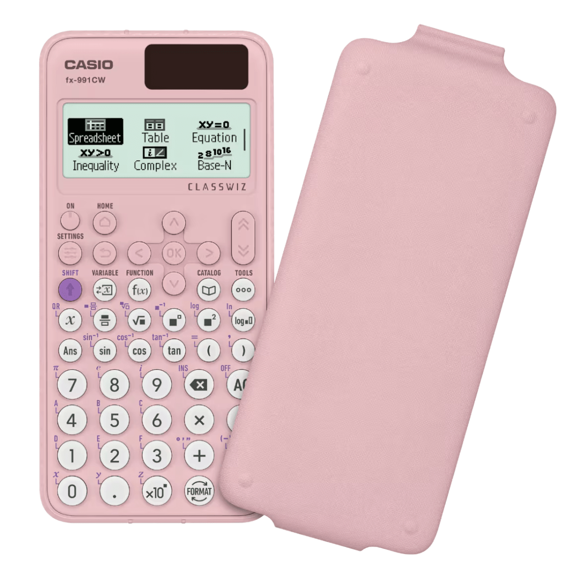 Calculadora Científica Casio FX-991LA ClassWiz Rosado2