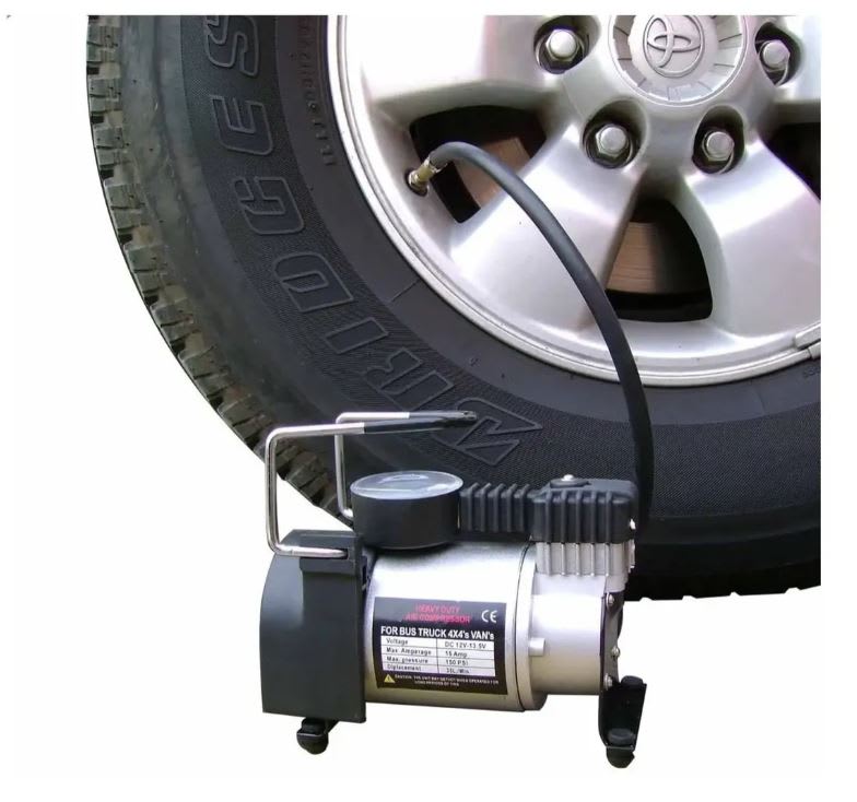 Compresor De Aire Mini Eléctrico Portátil Calgary Hd-023 35l3