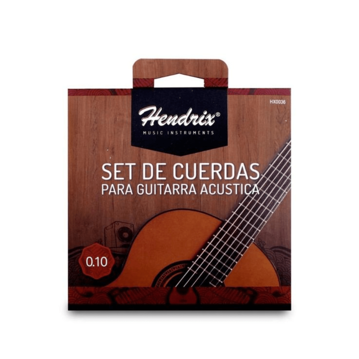 Set Cuerdas Hendrix para Guitarra Acustica HX00361