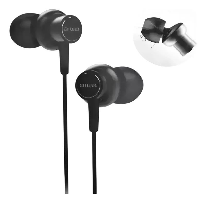Audífono Manos Libres In-Ears Aiwa I50 Negro1