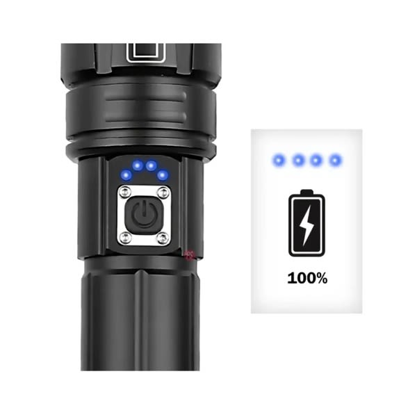 Linterna TecnoLab LED Zoom Telescópico TL5431