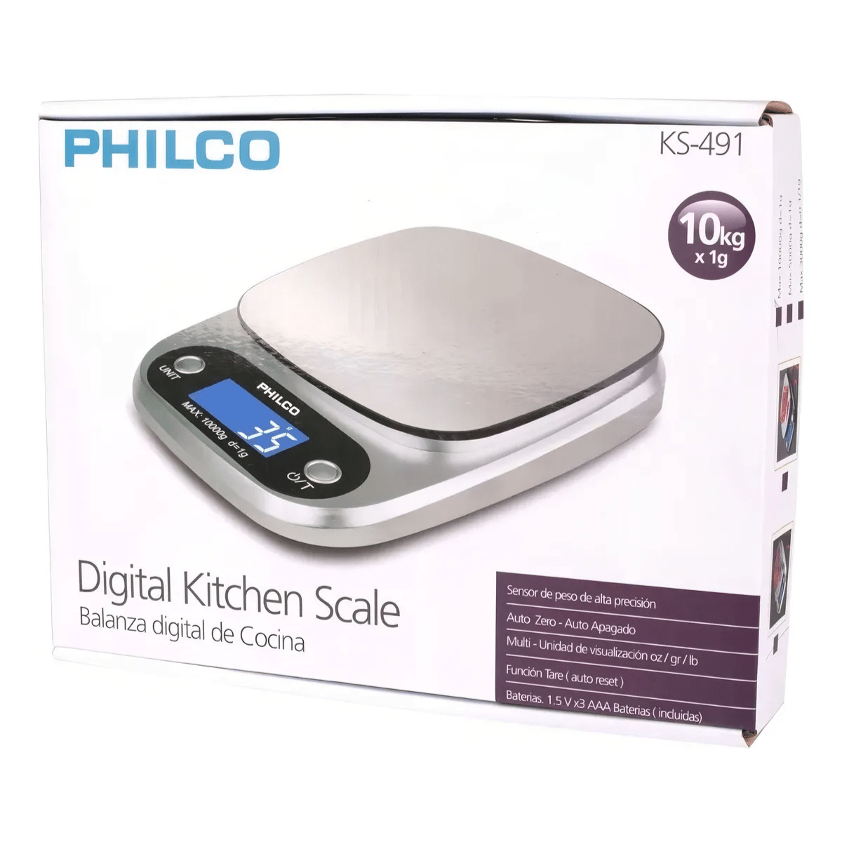Balanza Cocina Philco 10 Kg KS-4912