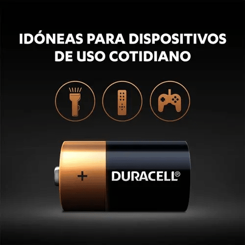 Pila Alcalina Duracell 1.5V Blister 2un. C3