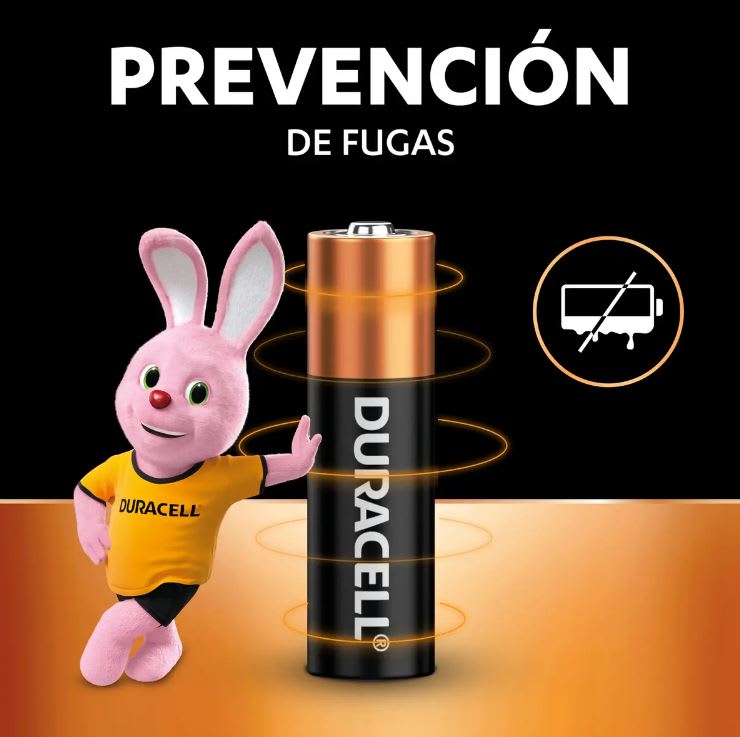 Pila Alcalina Duracell AA 4 Unidades4