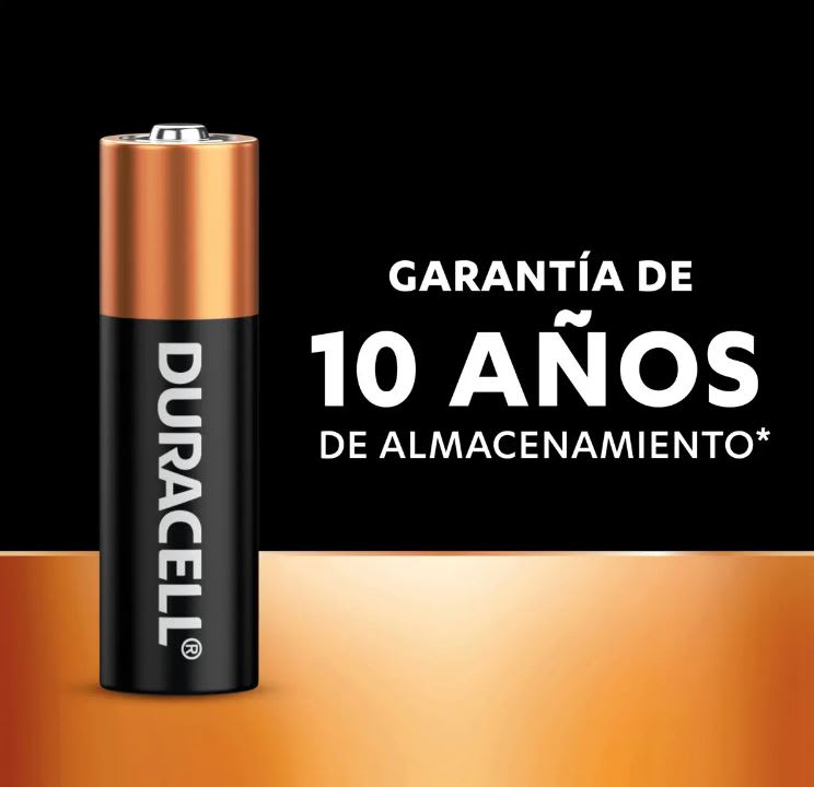 Pila Alcalina Duracell AA 4 Unidades5