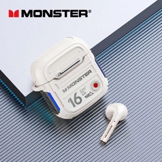 Audífono Bluetooth TWS Monster XKT16 Ivory2