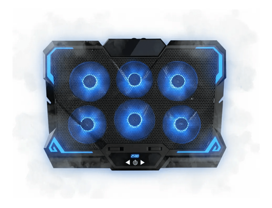 Ventilador Notebook Gamer Reptilex De 6 Aspas Pro Rx00254