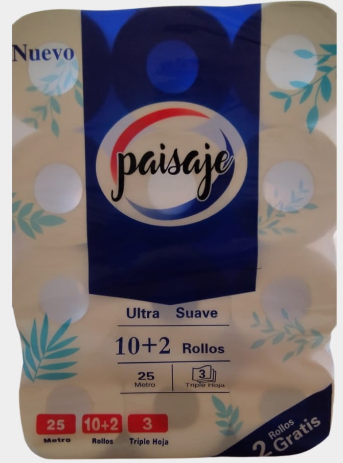 Papel Higienico Triple Hoja x 12 c/cono4