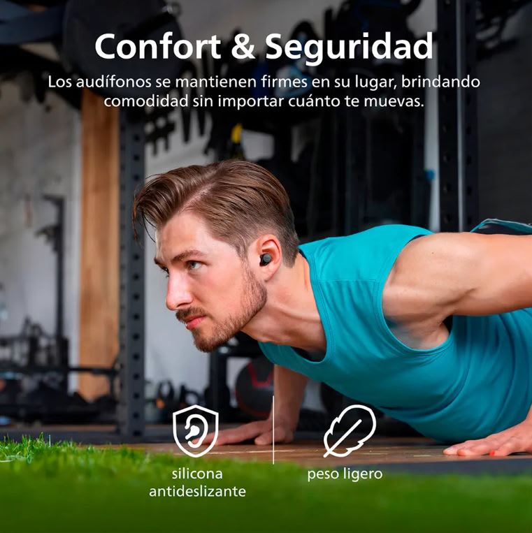 Audífono Bluetooth TWS Philips TAT12095