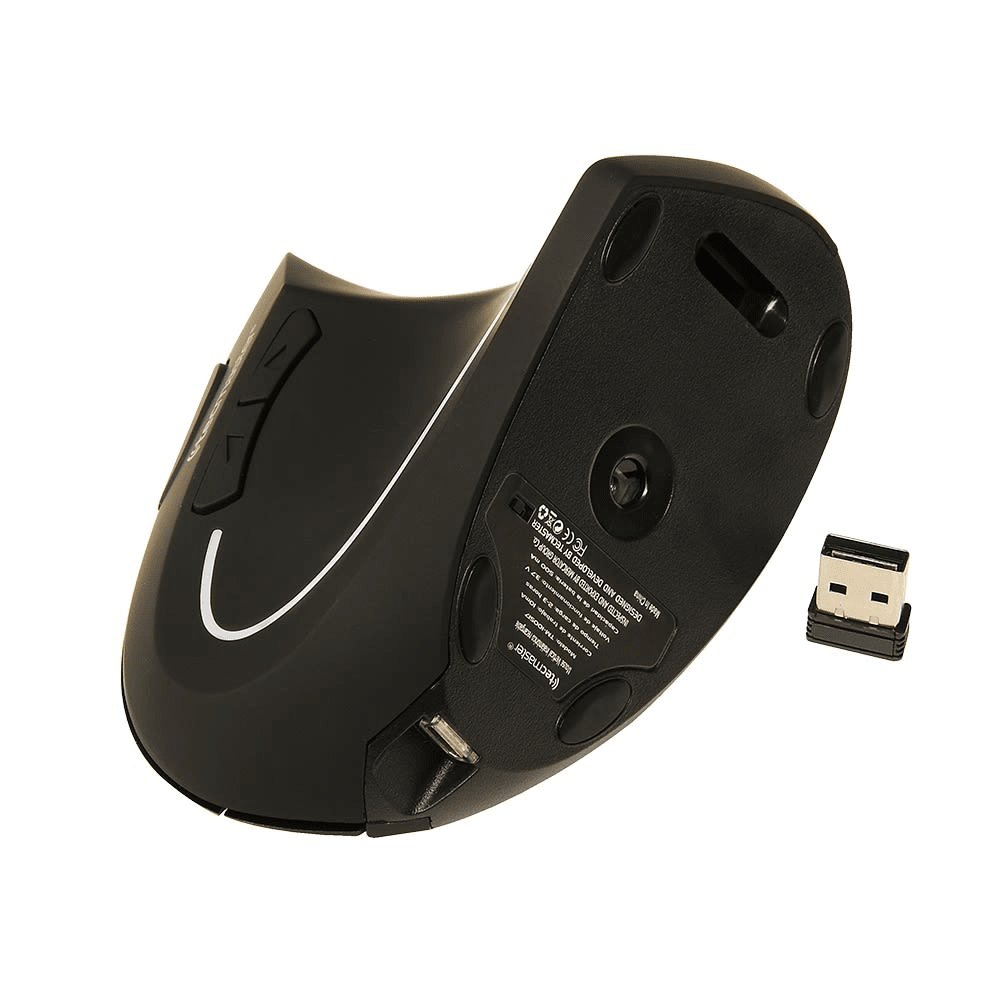 Mouse Inalámbrico/Bluetooth Tecmaster Vertical Recargable Tipo C3