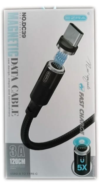 Cable EZRA USB a Tipo C Magnético | MundoTecno