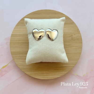 Aros Plata Rodinada Amor1
