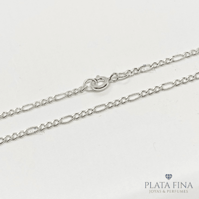 Cadena Plata Cartier 3 x 11