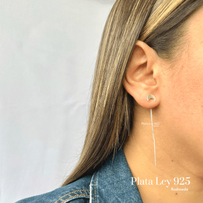 Aros Plata Rodinada Pasados Luna1