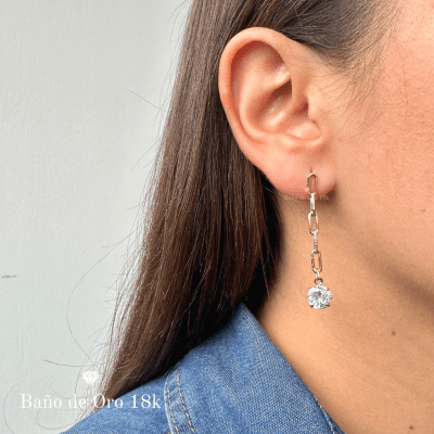 Aros Baño Cadeneta con Circonitas1