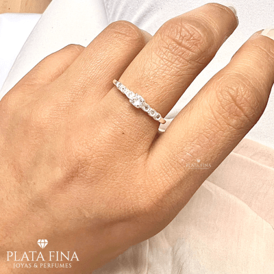 Anillo Plata Solitario Circones1