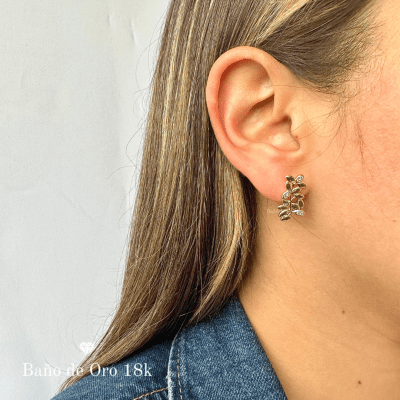 Aros Baño Hojas y Circonitas1