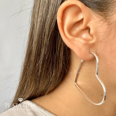 Argollas Plata Corazón Maxi1