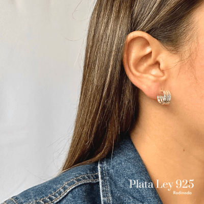 Argollas Plata Rodinada Mini Caladas1