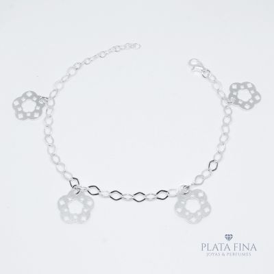 Pulsera Chiches Flores1