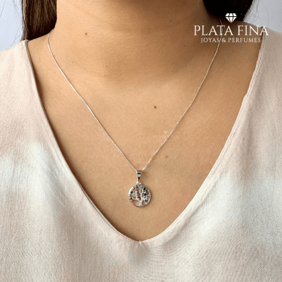 Conjunto Plata Arbol Multicolores1