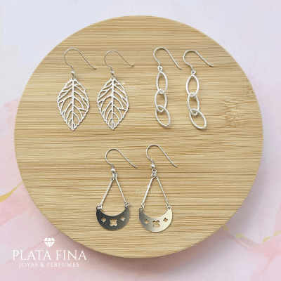Set de Aros de Plata1