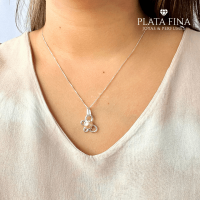 Conjunto Plata Mariposa y Perla1